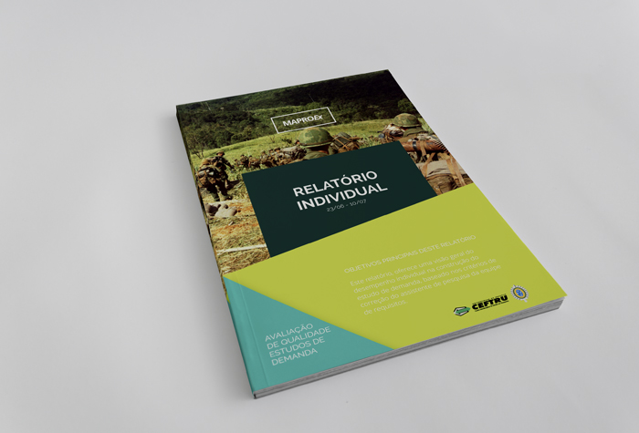 Capa do Relatório Impresso