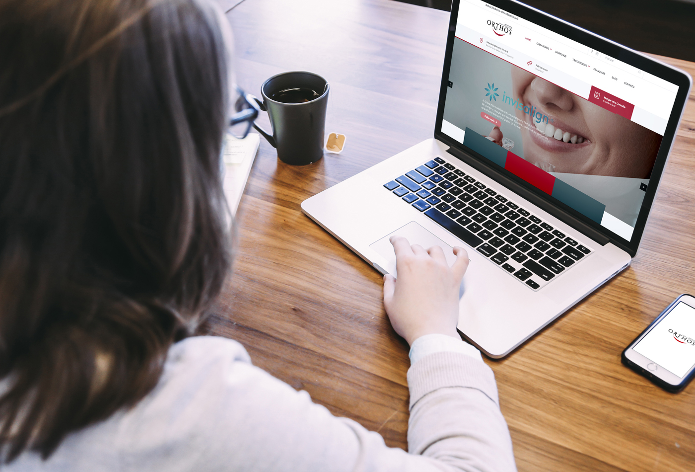 Orthos Online Odontologia Site em Wordpress