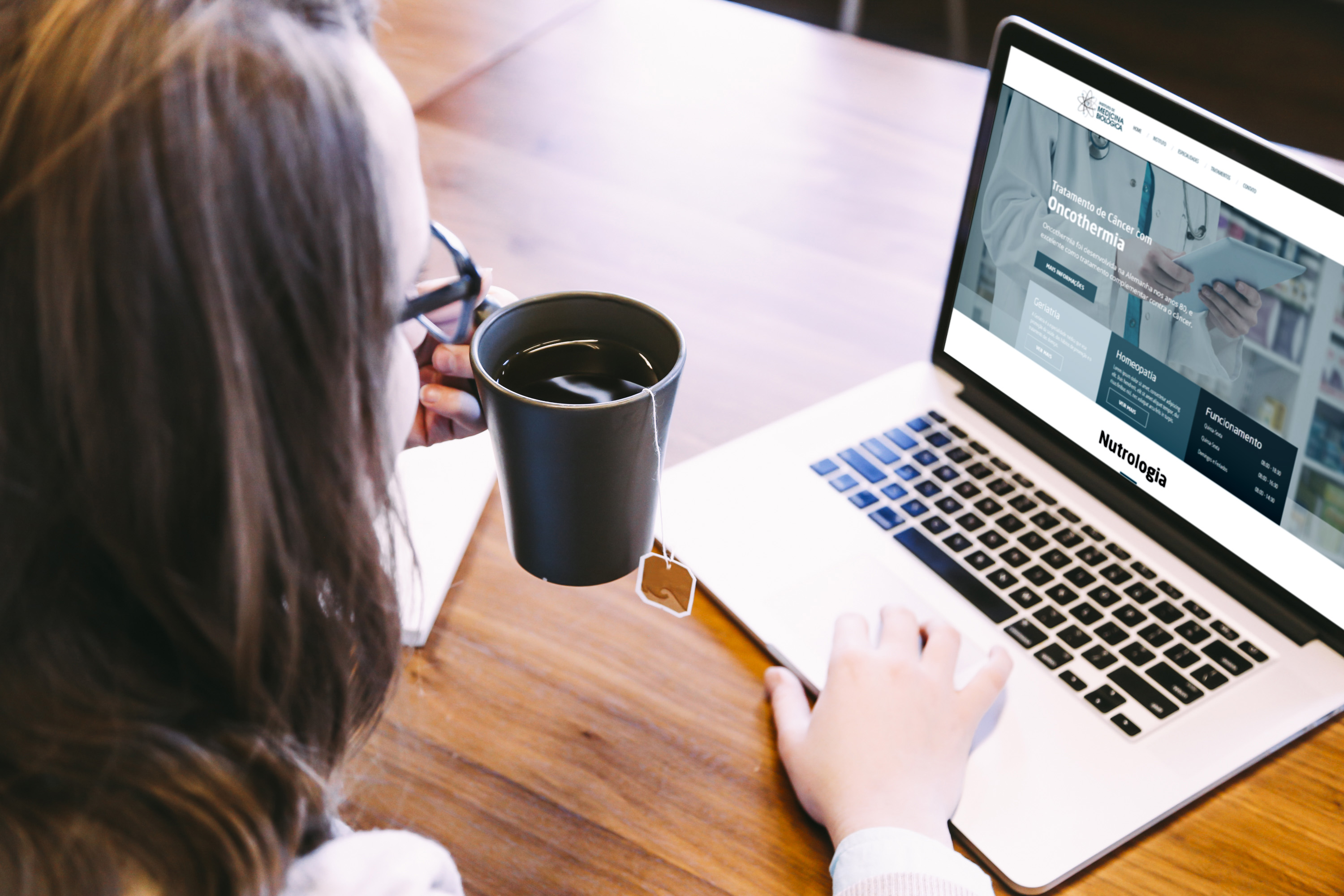 Website Instituto Medicina Biológica