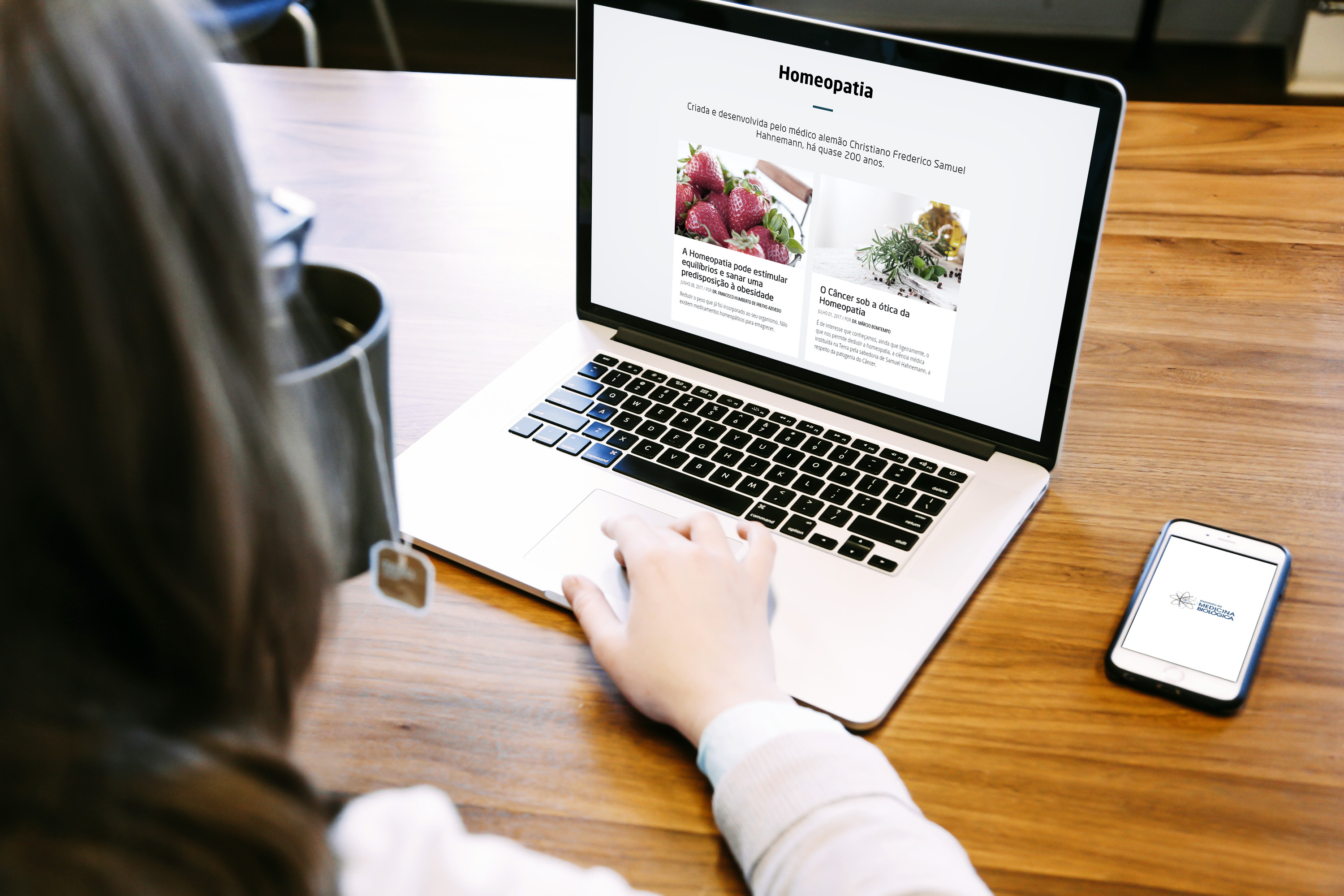 Website Instituto Medicina Biológica